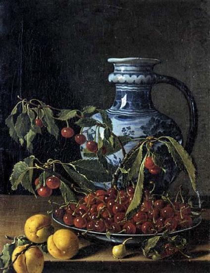 MELeNDEZ, Luis Still-Life with Fruit and a Jar china oil painting image
